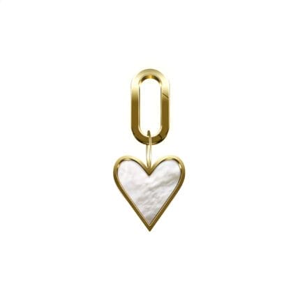 Golden Charm - Love/White