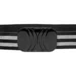Elastic belt - Silver Stripes - Image 3